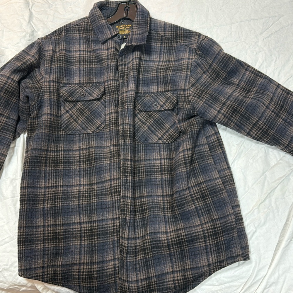 Burton insulated flannel jacket